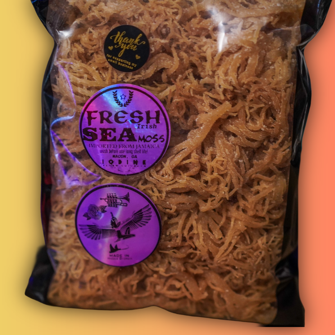 1lb Fresh Raw Jamaican Sea Moss β Rare Iodine, Vegan Collagen & Long-Lasting Vitality