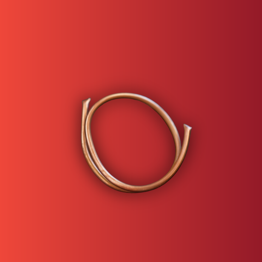 Handmade Pure Copper Arm Band — Ancient Energy Conductor & Self-Preservation Accessory