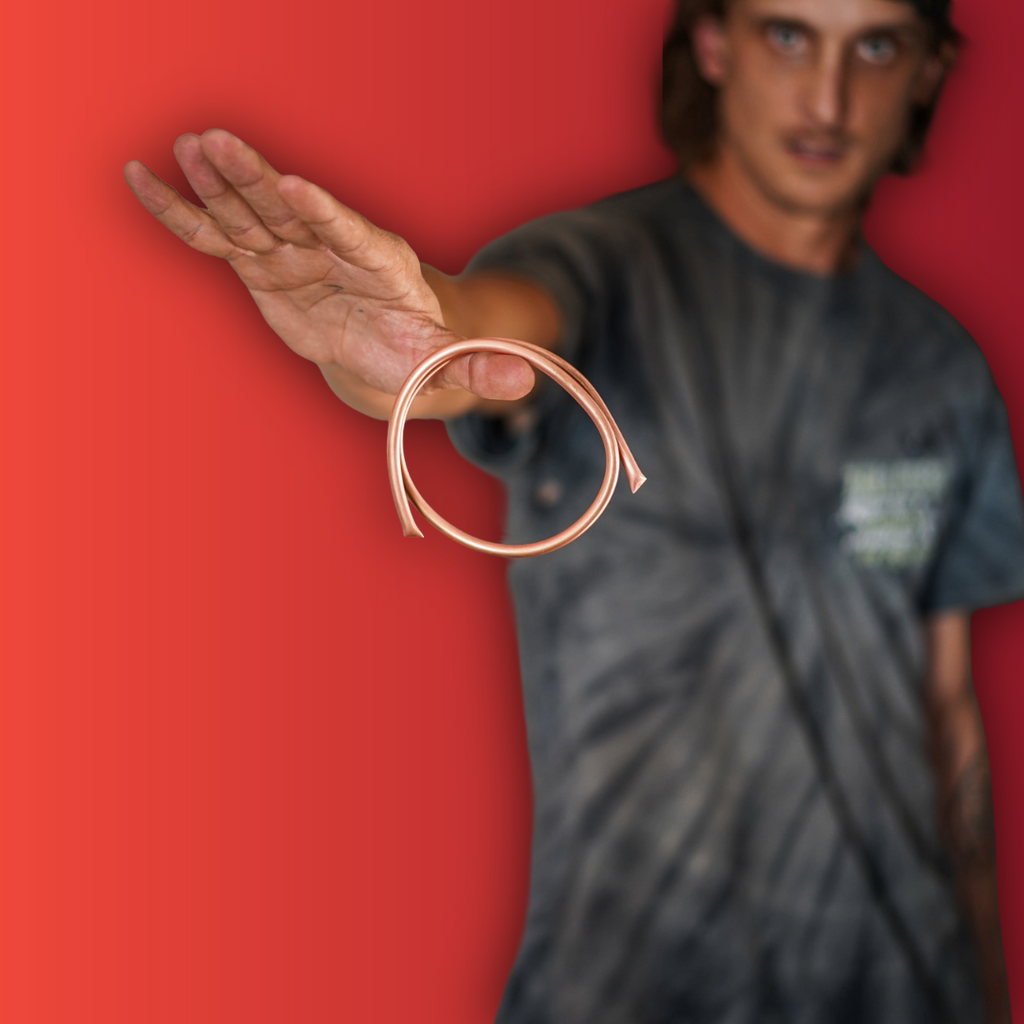 Handmade Pure Copper Arm Band — Ancient Energy Conductor & Self-Preservation Accessory