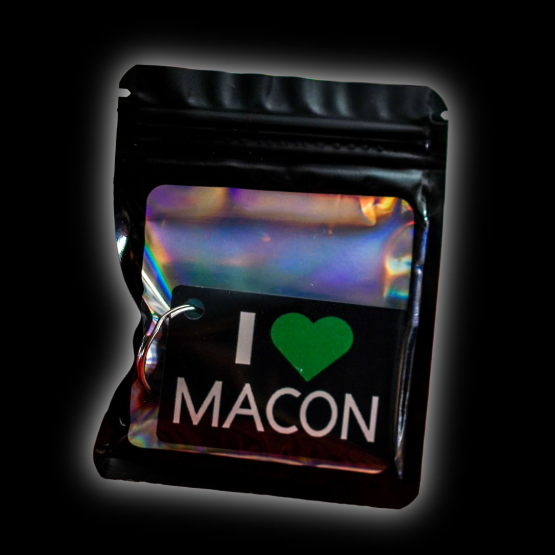 I HEART MACON Keychain — Middle Georgia Soul